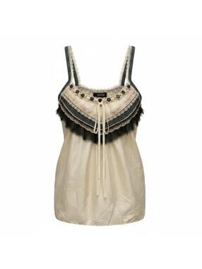 Morgan de Toi silk camisole top
